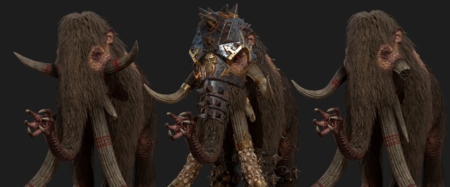«Слоны на кислоте»: как делали боевых мамонтов для Total War Warhammer