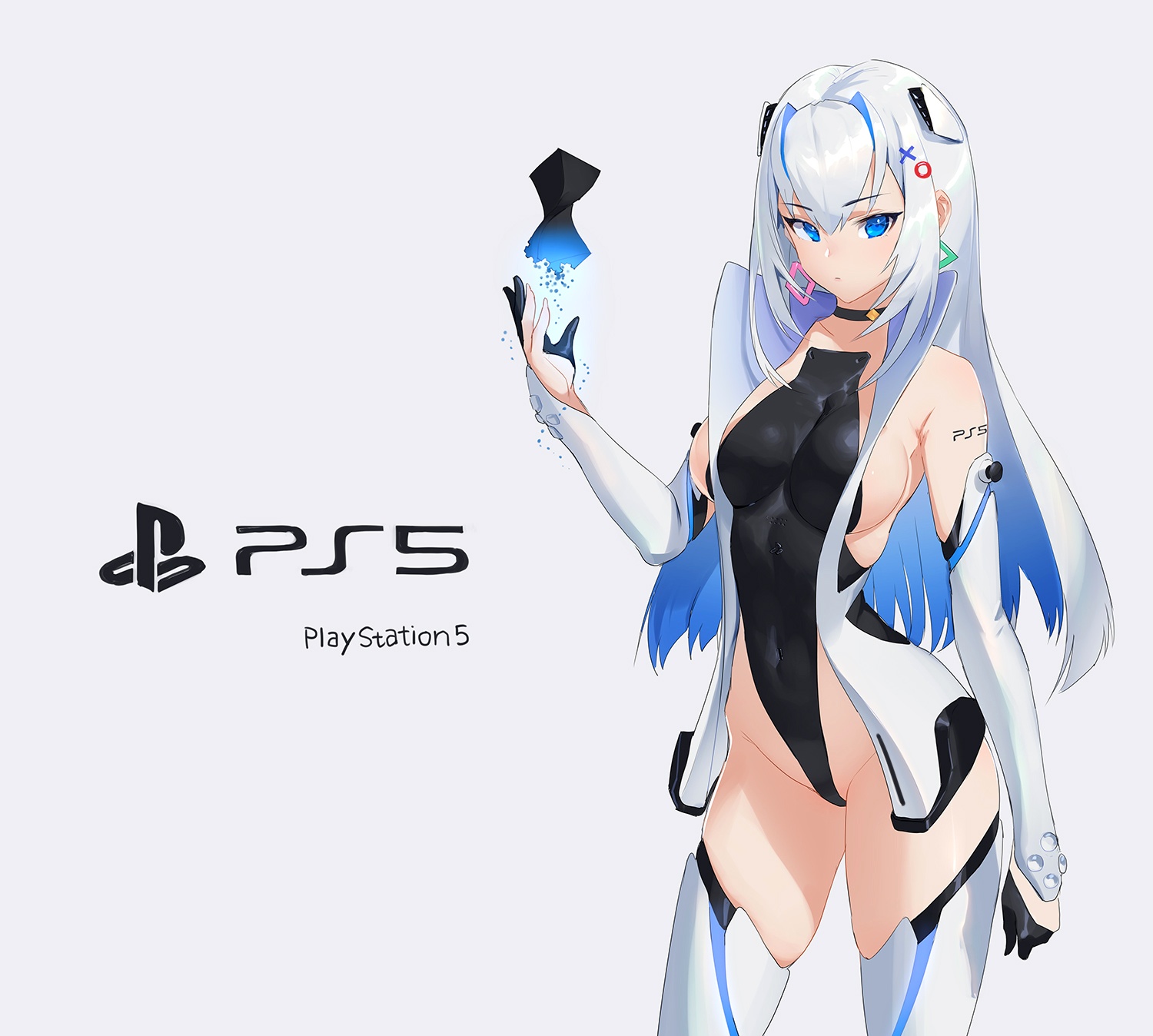 Почти хентай: PlayStation 5 превращают в девушек.
