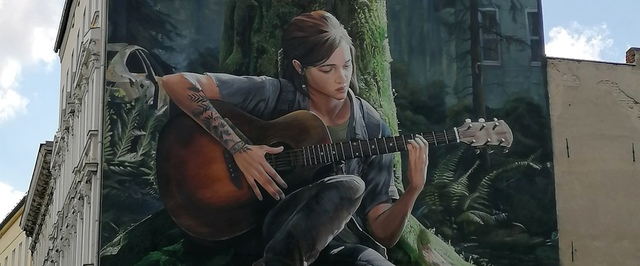 В Берлине нарисовали огромную Элли из The Last of Us 2
