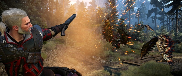 В The Witcher 3 добавили огнестрельное оружие