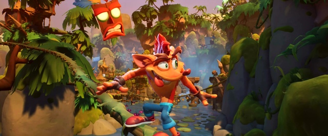 Новый геймплей Crash Bandicoot 4: Крэш ходит по потолку и исследует пиратский остров