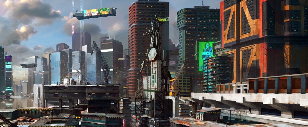 Будни Найт-Сити: новые концепты и скриншот Cyberpunk 2077