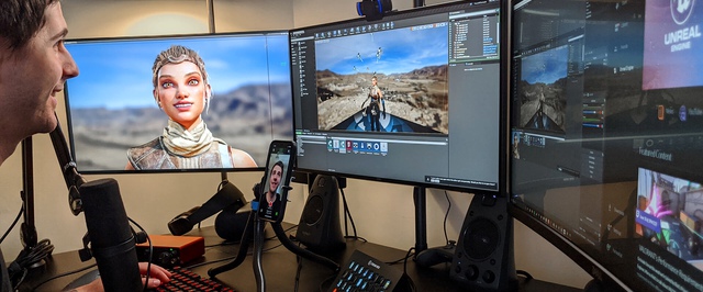 Теперь лицевые анимации для Unreal Engine можно записывать с помощью смартфона