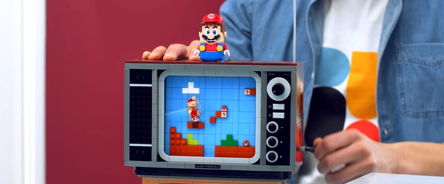 LEGO-версию NES анонсировали официально — там даже можно поиграть в Mario