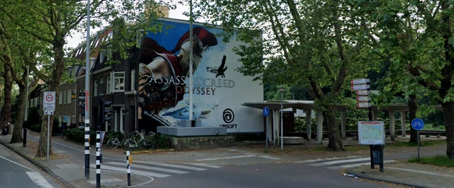 У Ubisoft есть любимая стена в Амстердаме. Там уже 6 лет рисуют арты с играми компании