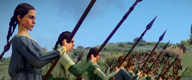 В Total War Saga Troy появится фракция, состоящая только из женщин