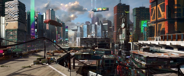Полная карта Найт-Сити из Cyberpunk 2077