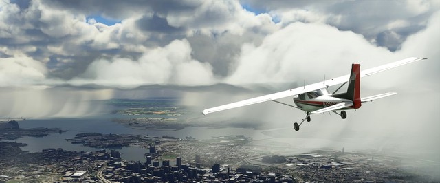 Как в Microsoft Flight Simulator устроили экскурсию по урагану