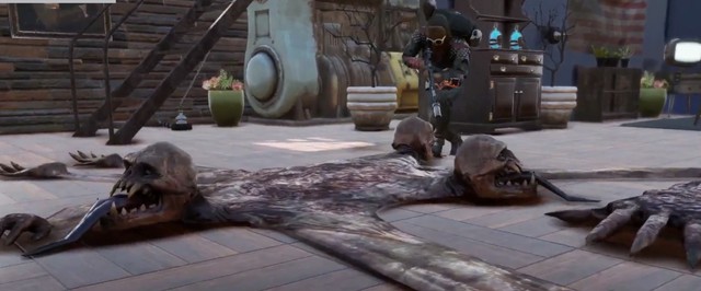 В Fallout 76 появится трехголовый босс, пугающий персонажей — из него можно сделать коврик