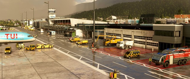 Самолеты и аэропорты в обзорном трейлере Microsoft Flight Simulator