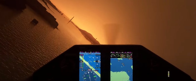 Опасные и красивые полеты в Microsoft Flight Simulator