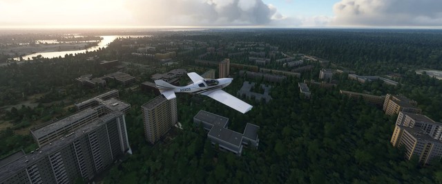 От Припяти до дома Си-Джея: известные места в Microsoft Flight Simulator