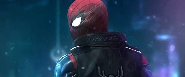 Героев Marvel и Sony перенесли в Cyberpunk 2077