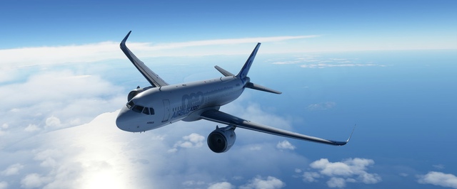 Необычный Microsoft Flight Simulator: смайлик, дыра в океане и чудеса автогенерации