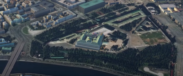 Плоский Кремль, колизей-офис: в Microsoft Flight Simulator очень странные достопримечательности