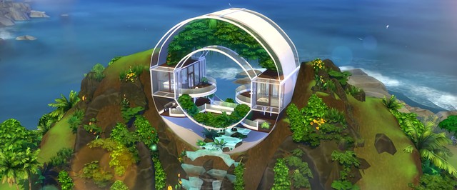 От апокалипсиса до шаттла: как в The Sims 4 строят необычные дома
