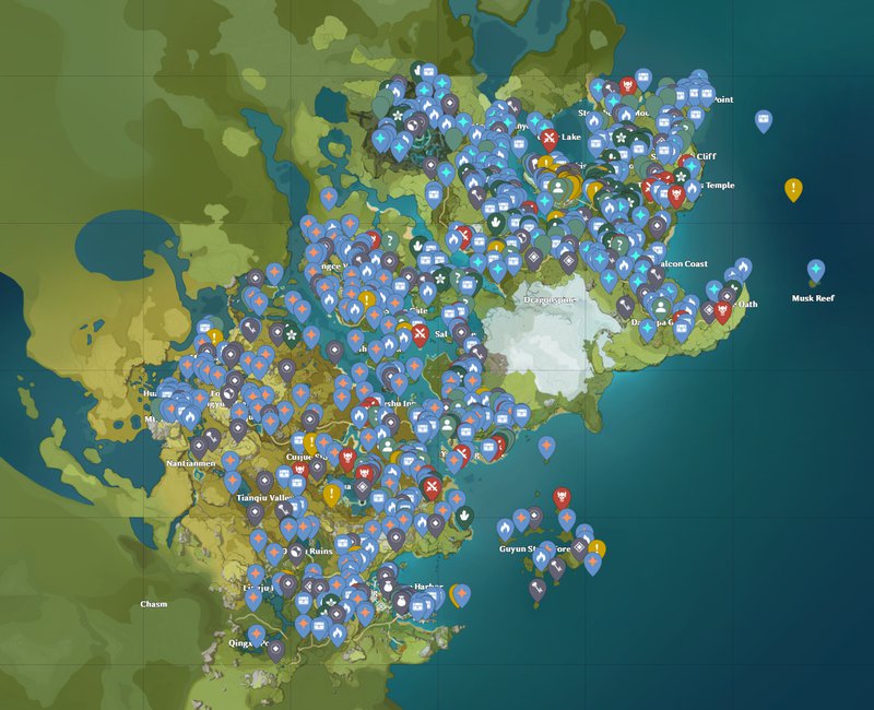 Все геокулы интерактивная карта