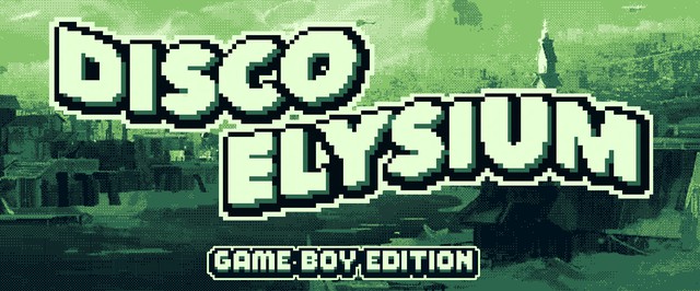 Пролог Disco Elysium перенесли на Game Boy