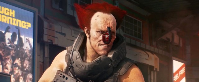 В Cyberpunk 2077 появится клоун с гранатой вместо носа