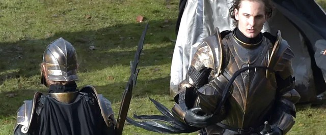 Новая броня Нильфгаарда на съемках «Ведьмака»