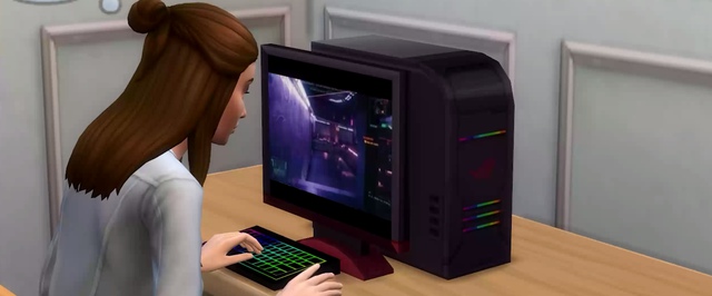 Вы пока не можете погонять в Cyberpunk 2077, а симы в The Sims 4 — могут