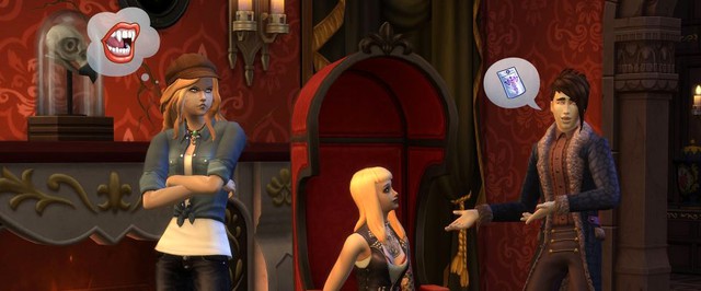 В The Sims 4 вампиров перестанет тянуть к огню, а мужчины не будут беременеть по телефону