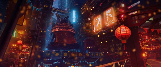 Новые концепты Cyberpunk 2077: разборки в Пустошах, парад и танк