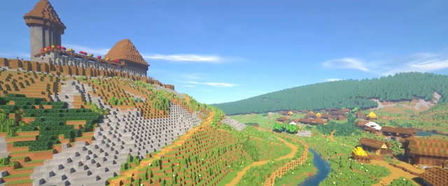 В Minecraft воссоздают мир Kingdom Come Deliverance