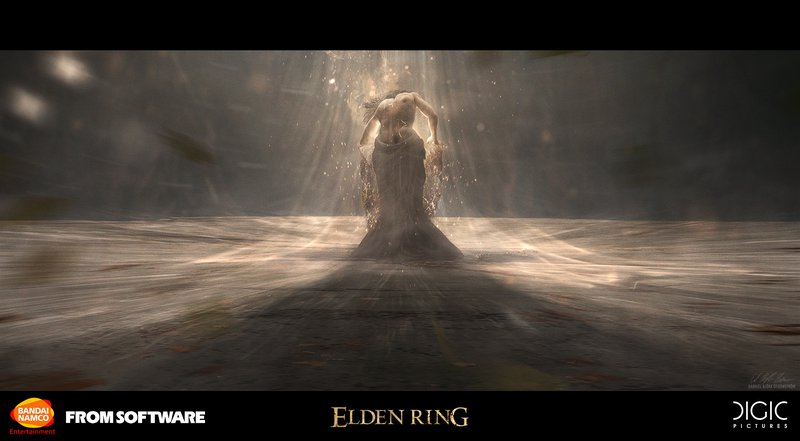 Картина рыжая грива elden ring