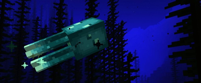 В Minecraft появились светящиеся кальмары: их чернилами можно писать яркие надписи