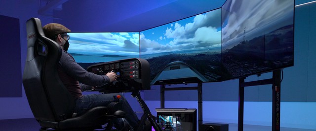 Nvidia собрала для Microsoft Flight Simulator игровую станцию за 1.4 миллиона рублей