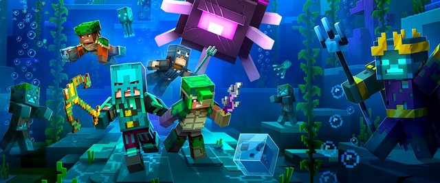 Дополнение для Minecraft Dungeons отправит игроков на дно моря