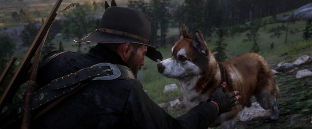 Моддер добавил в Red Dead Redemption 2 собаку-спутника: она помогает в бою и на охоте