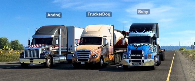 В Euro Truck Simulator 2 и ATS появился официальный мультиплеер
