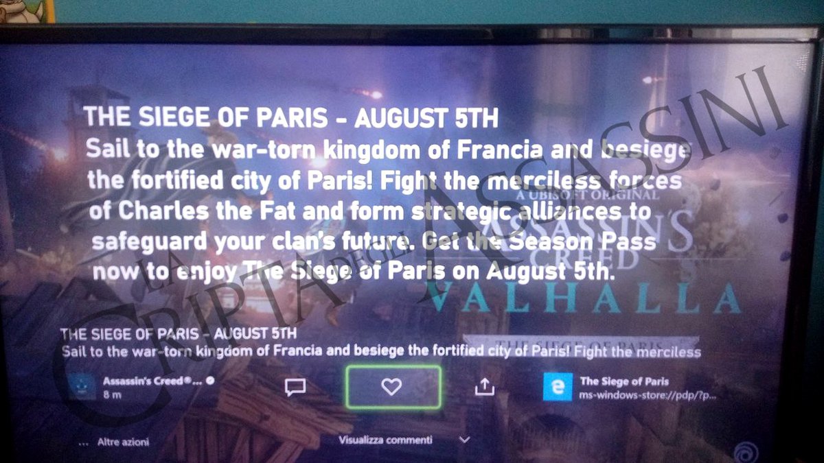 Важные выборы в AC Valhalla Siege of Paris — список