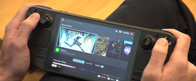 Valve: Steam Deck не проектировалась как конкурент Nintendo Switch