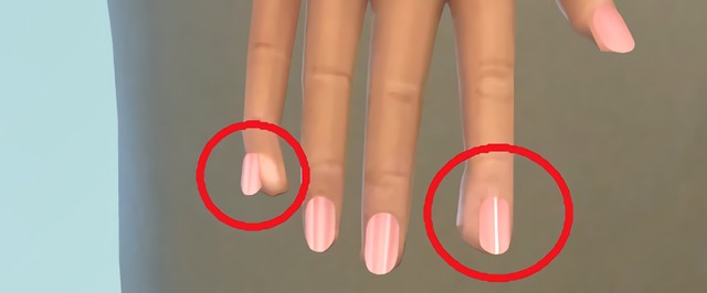Патч для The Sims 4 буквально сломал симам ногти