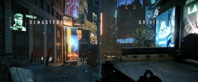 Crytek сравнила графику в трилогии ремастеров Crysis и оригинальных играх