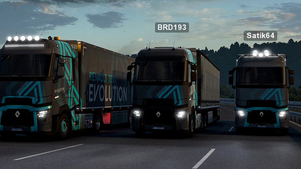 Почему в мультиплеере euro truck simulator 2