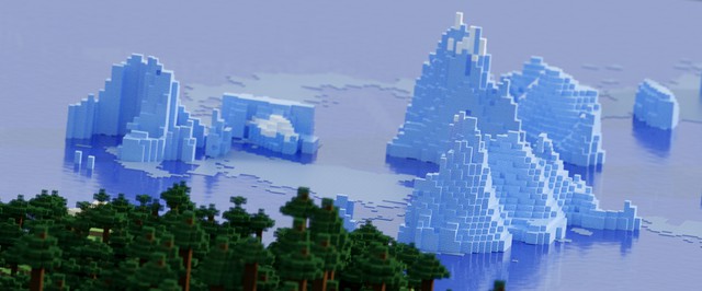Новый снапшот Minecraft чинит айсберги и усложняет управление погодой