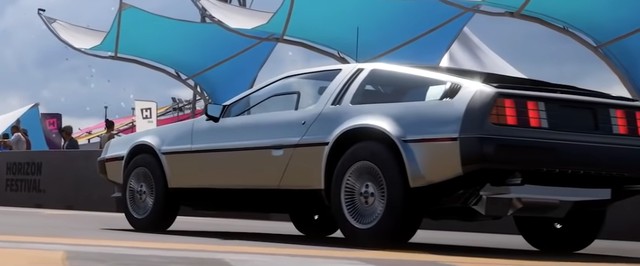 В Forza Horizon 5 можно почти бесплатно забрать DeLorean DMC-12