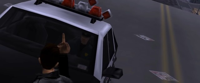 Из ремастера GTA 3 вырезали средний палец Клода