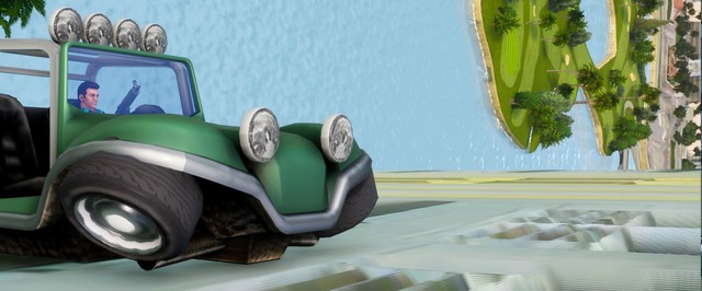 В ремастер GTA Vice City вернули «машину-паука», катающуюся по стенам
