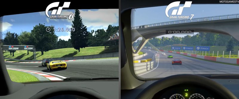 Два поколения графики: трек из Gran Turismo 7 сравнили с версией из Gran Turismo 6