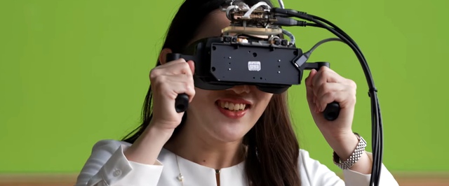 Sony показала прототип VR-гарнитуры с 4К OLED-экранами