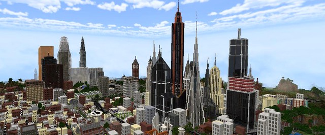 Фанат Minecraft c 2015 года строит мегаполис: сперва на iPhone, теперь на PC