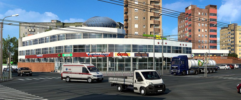 Рязань в Euro Truck Simulator 2: фото