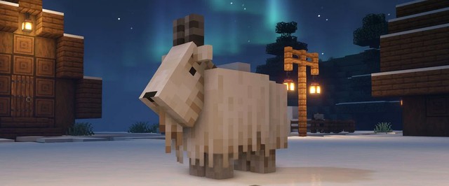 В бете Minecraft Bedrock лягушки ели коз. Больше не будут