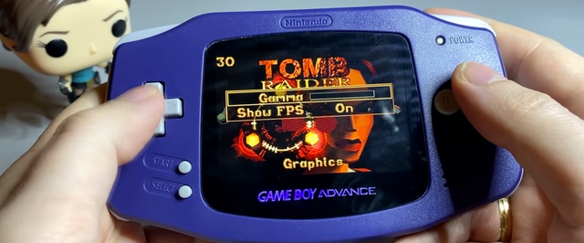Российский разработчик перенес первую Tomb Raider на Game Boy Advance