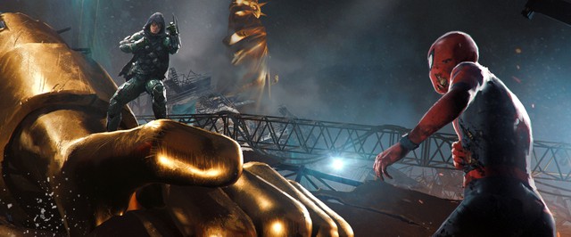 Фото: как сделан щит Статуи Свободы для «Человек-паук: Нет пути домой»
